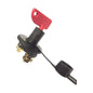 Battery Disconnect Master Kill Switch Cut-Off RV MARINE w/ Quick REMOVABLE Key