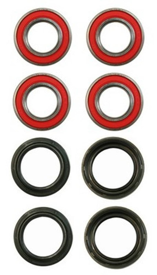 Solid Spare Both Front Wheel Bearing Seal Kit for Suzuki Eiger 400 King Quad Vinson SEE DESC