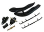 EXO-S Touring Skis Mount Kit & 4" Carbides fits Ski-Doo Models w/DSA Suspension