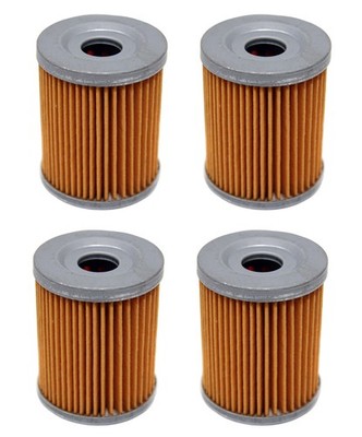 Solid Spare 4 Pack of Oil Filters for Arctic Cat 250 & 300 Utility fits 1998-2005 Models