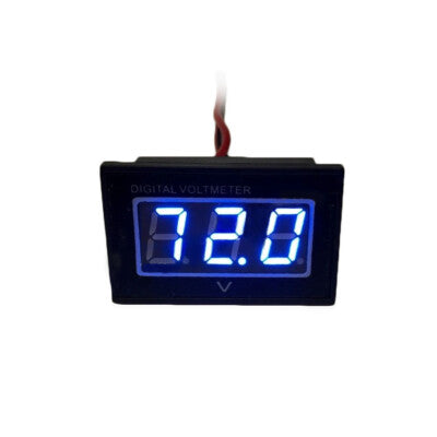 72V Volt Meter Battery Gauge For Polaris GEM Electric Vehicle 72 Volt - BLUE