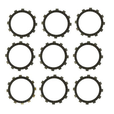 Solid Spare 9 Clutch Friction Discs Fibers for Yamaha 1993-1995 FZR1000 & 1993-1994 GTS1000A