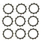 Solid Spare 9 Clutch Friction Discs Fibers for Yamaha 1993-1995 FZR1000 & 1993-1994 GTS1000A