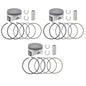 3 Namura .020 Over Bore Piston Kits for Can-Am Maverick X3 Turbo RR 74.5mm