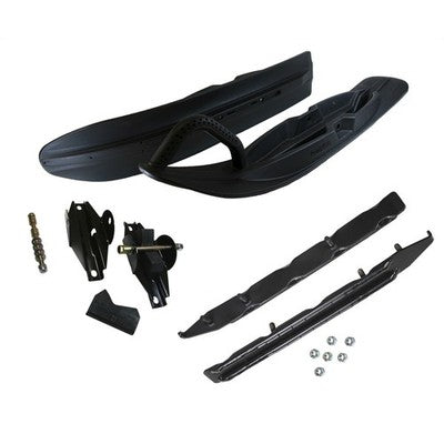 Solid Spare EXO-S All-Terrain Skis, Mount Kit & 6" Dual Carbides for Polaris many 1982-2017