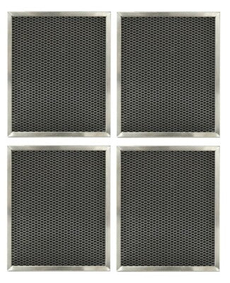 Solid Spare (4) Range Hood Filters for GE General Electric WB2X2891 Hotpoint Replacement