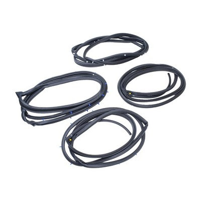 4PCS Door Weatherstrip Silence Opening Gasket For Honda Civic 2006-2011