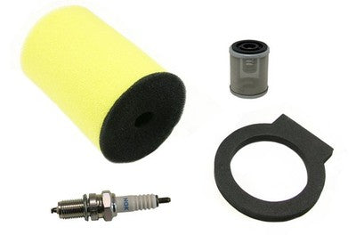 Solid Spare Air Filter, Oil Filter & NGK Spark Plug for Yamaha Kodiak 400 4x4 1993-1999