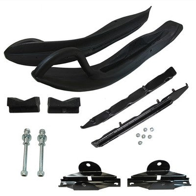 Solid Spare Exo-S Touring Skis Mount Kit & 6" Dual Carbides for Yamaha Some 2014-2017 Models