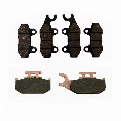 Solid Spare Front & Rear Severe Duty Brake Pads for Yamaha Raptor 700 fits 2006-2012 YFM700R