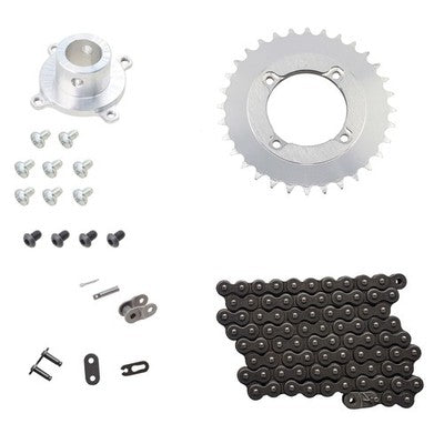Solid Spare SPI Quick Change Drive Hub, Chain & 32T Sprocket Kit for Ski-Doo Z120 1998-2008