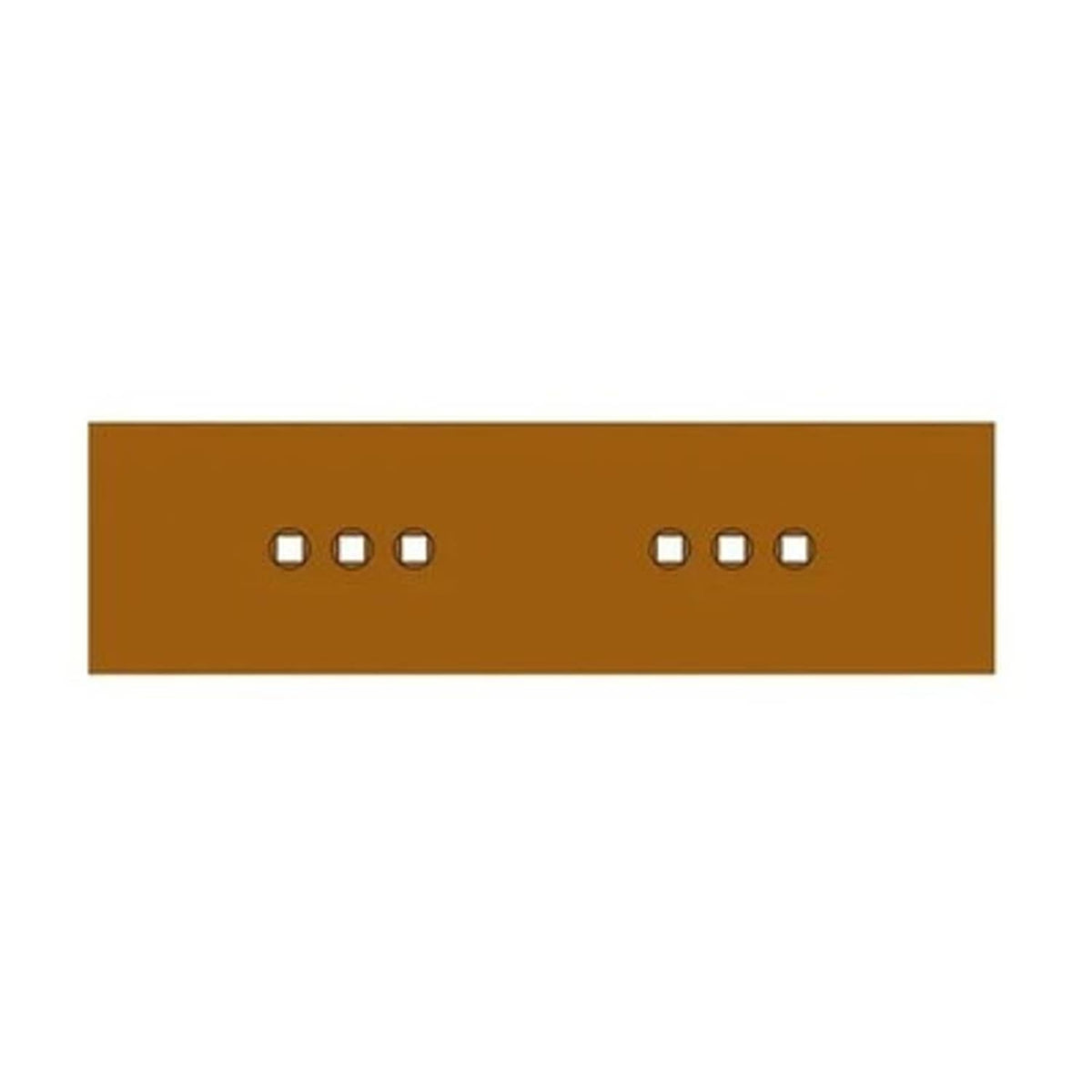 Solid Spare Cutting Edge fits Caterpillar 1022184