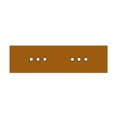 Solid Spare Cutting Edge fits Caterpillar 1022184