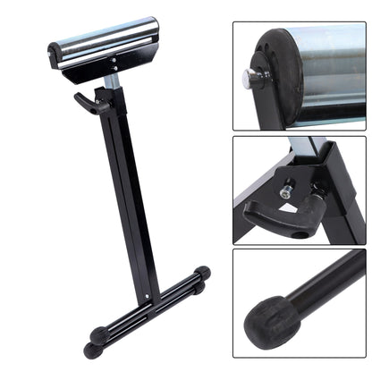 Solid Spare 2 PCS 132 Lbs Load Capacity Folding Roller Stand, Adjustable 26-3/4" to 42-1/5"