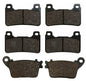Front & Rear Brake Pads fits Honda CBR600RR & CBR600RR ABS fits 2007-2017 Models