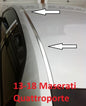 For 2013-2017 MASERATI QUATTROPORTE CHROME ROOF TOP TRIM MOLDING KIT