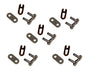 5 Master Links #40 Drive Chain - Roller Chain Connecting Links - Clip Style