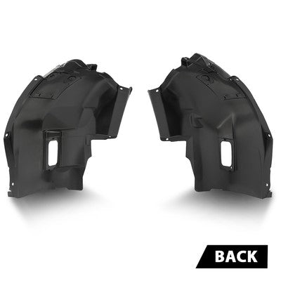 Solid Spare Front Driver & Passenger Front Section Fender Liner Fit For 06-12 BMW 3 Series