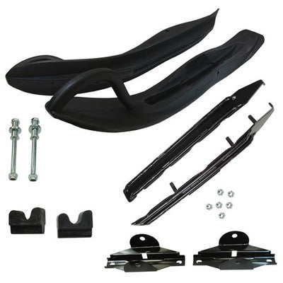 Solid Spare Exo-S Touring Skis, Mount Kit & 4" Dual Carbides for Arctic Cat Some 2010-2017