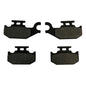 Solid Spare Front Severe Duty Brake Pads fits Suzuki King Quad 450 4x4 2007 2008 2009 2010