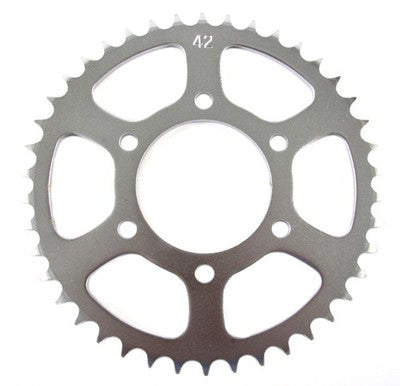 Solid Spare Factory Spec brand 42 Tooth Steel Rear Sprocket for Kawasaki ZX6RR ZX636R ZX636