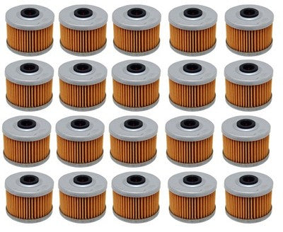 Solid Spare 20 Pack Oil Filters for Honda Rancher 350 420 TRX300EX TRX400EX Foreman 450 500