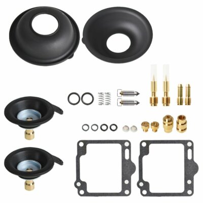Solid Spare For 1988-1997 Yamaha XV750 Virago XV 750 Carburetor repair kit diaphragm Vacuum