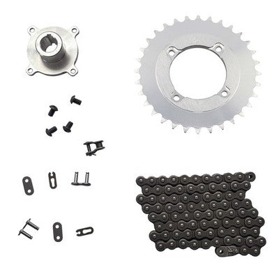 Solid Spare SPI Quick Change Drive Hub, Chain & 32T Sprocket Kit for Yamaha SRX120 2013-2018