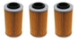 3 Pack Oil Filters for Bombardier for Can-Am Traxter 500 650 Auto CVT