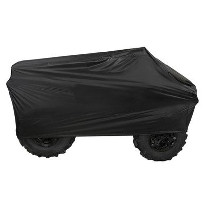 Solid Spare Raider GT Series ATV Cover - Black Large - Measures Approximately 75"x45"x35"