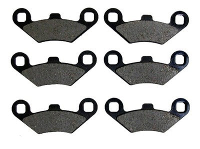 Solid Spare Front & Rear Brake Pads fits Polaris Sportsman 300 4x4 2008 2009 2010
