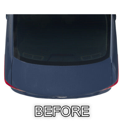 CHROME REAR TRUNK DECK LID MOLDING CHROME TRIM ACCENT PIECE