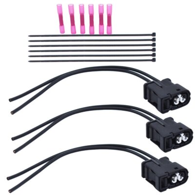 Solid Spare 3pcs Fit For Lexus is300 / GS300 / SC300 ignition coil connector plug with wires