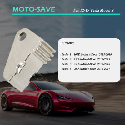 Solid Spare Door Handle Paddle Gear Front Rear for Tesla Model S 2012-2019 1042845-00-B