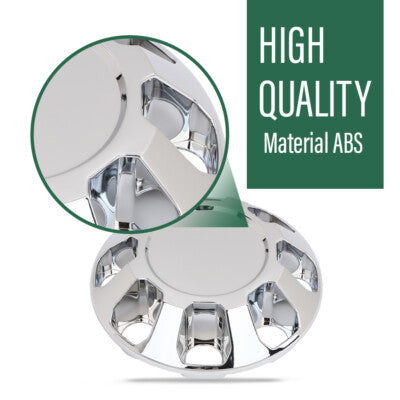 Solid Spare Fit For 15-20 GMC Sierra 2500HD 3500HD Wheel Center Cap Silver 22909152