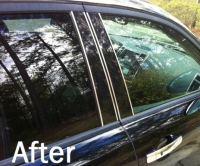 PILLAR PILLARS POST 1/4" CHROME MOLDING - Chrome Accent Trim Roll DIY Kit