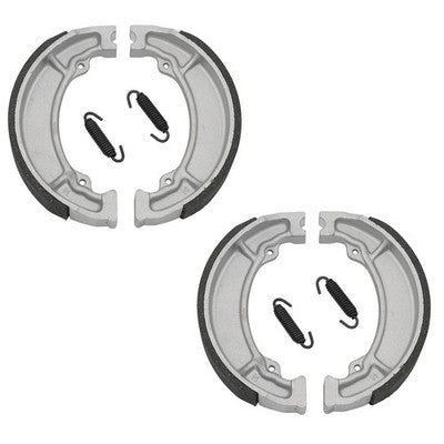 Solid Spare Front & Rear Brake Shoes for Suzuki PE175 fits 1982 1983 1984 PE 175