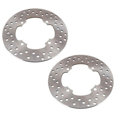 Solid Spare 2 Front Disc Brake Rotors for Yamaha Grizzly 660 4x4 fits 2002-2008 Models