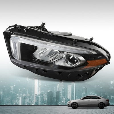Solid Spare LED Headlights Fit For 2019-2022 Mercedes Benz W177 A Class Left & Right Side