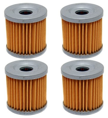4 Oil Filters for Arctic Cat DVX 400 for Kawasaki KFX 400 for Suzuki LTR450