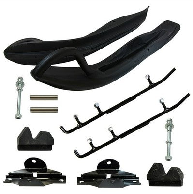 Solid Spare Exo-S Touring Skis, Mount Kit 4" Carbides for Yamaha 2007-2017 Mountain SEE LIST