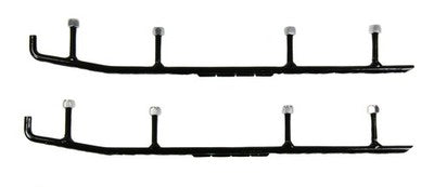 Solid Spare Bottom Line 4" Carbides for Arctic Cat most 1996-2008 Sleds w/ Plastic Skis