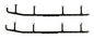 Solid Spare Bottom Line 4" Carbides for Arctic Cat most 1996-2008 Sleds w/ Plastic Skis