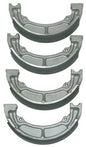 Solid Spare Front Brake Shoes fits Kawasaki Bayou 220 Bayou 250 & 1986-1988 Bayou 185