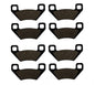 Front & Rear Brakes 09 fits Arctic Cat 1000 Prowler H2 2009