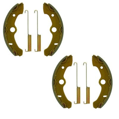 Solid Spare Front Brake Shoes for Yamaha Big Bear 350 2x4 & 4x4 fits 1989-1998 Models