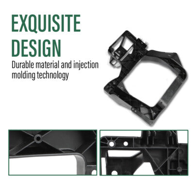 Solid Spare Headlight Mounting Bracket Right Passenger Side Fit For 14-18 Jeep Cherokee