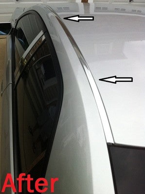 For 2013-2017 SCION FRS/BRZ/86 CHROME ROOF TOP TRIM MOLDING KIT