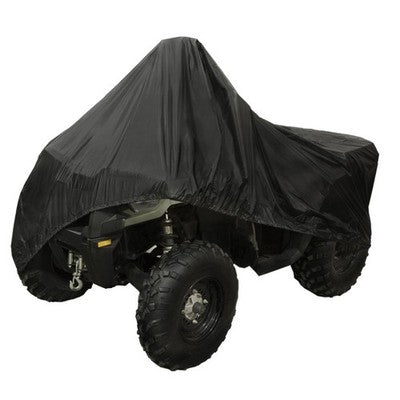 Black ATV Cover - for  Suzuki Arctic Cat Yamaha Kawasaki Honda Polaris Can-Am