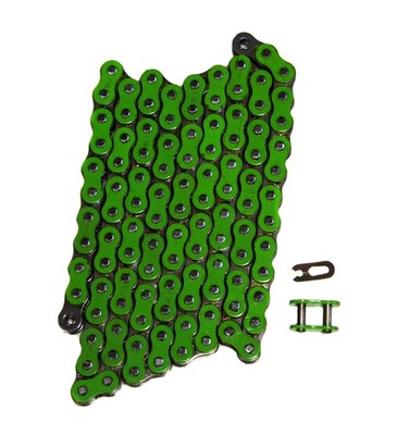 Solid Spare Green 520x120 Non O-Ring Drive Chain ATV Motorcycle MX 520 Pitch 120 Links